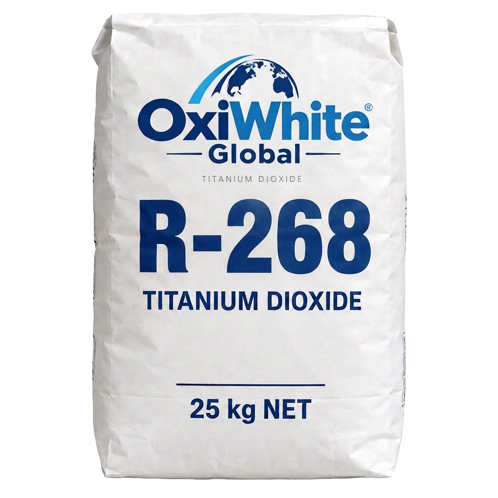 OxiWhite Global R-268 titanium dioxide 25 kg bag